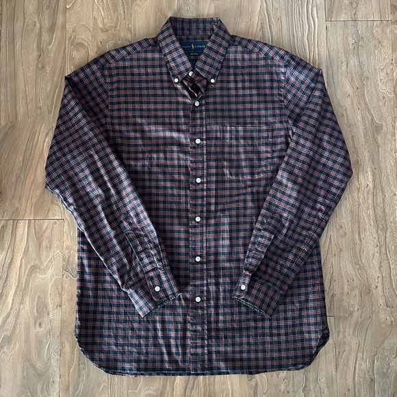 **POLO RALPH LAUREN** 120s twill button down SIZE MEDIUM - Picture 2 of 5